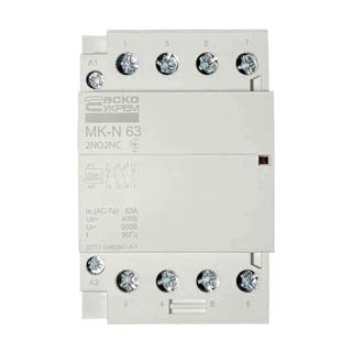 MK-N 4P 63A 2NO2NC 220V, Модульний контактор